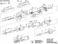 Bosch 0 602 414 161 ---- H.F. Screwdriver Spare Parts
